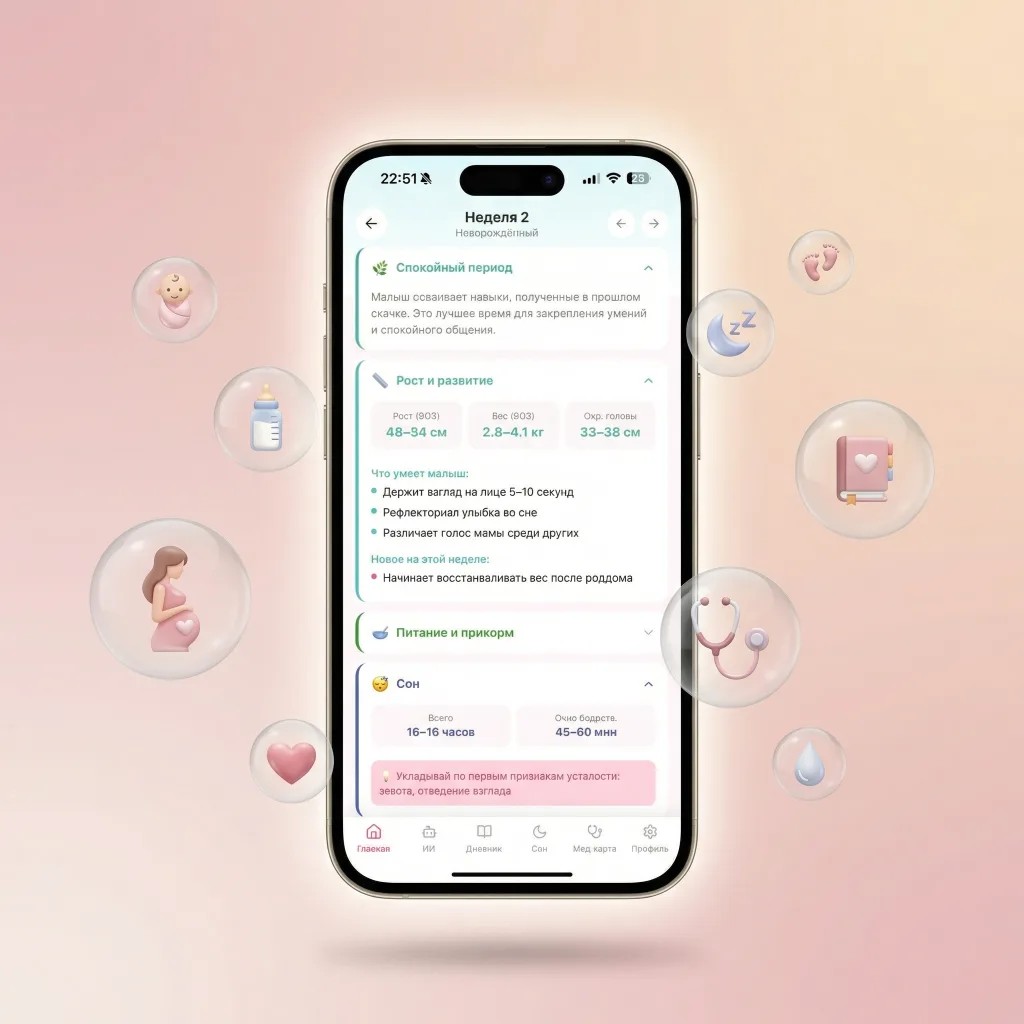 Недель беременности в НаноМама